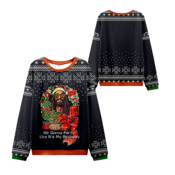 2026 Christmas Like It's My Birthday Ugly Sweater - Moonbestprint