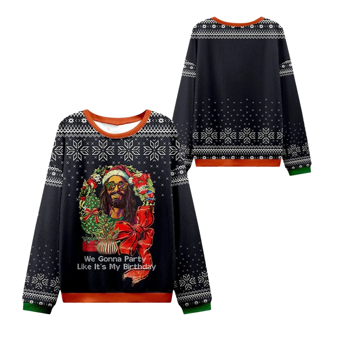 2026 Christmas Like It's My Birthday Ugly Sweater - Moonbestprint