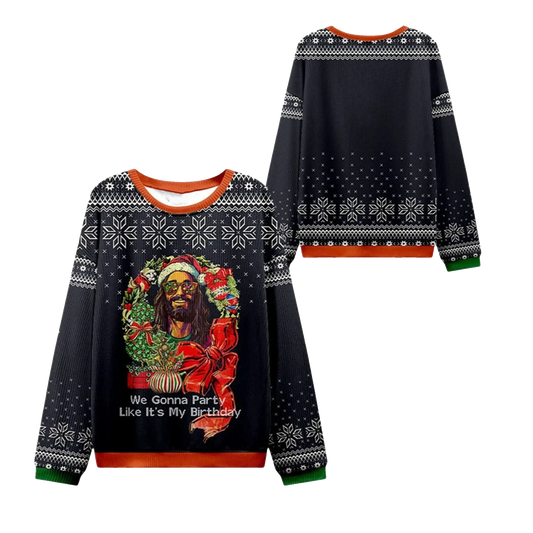 2026 Christmas Like It's My Birthday Ugly Sweater - Moonbestprint