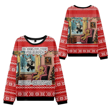 2026 Christmas Krampus Is Coming Ugly Sweater - Moonbestprint