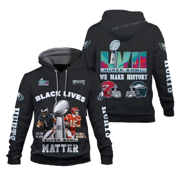 Jalen Hurts If This Flag Offends You It Is Because Your Team Bad Philadelphia Eagles Sb Champion 2023 All Over Print Hoodie - Moonbestprint