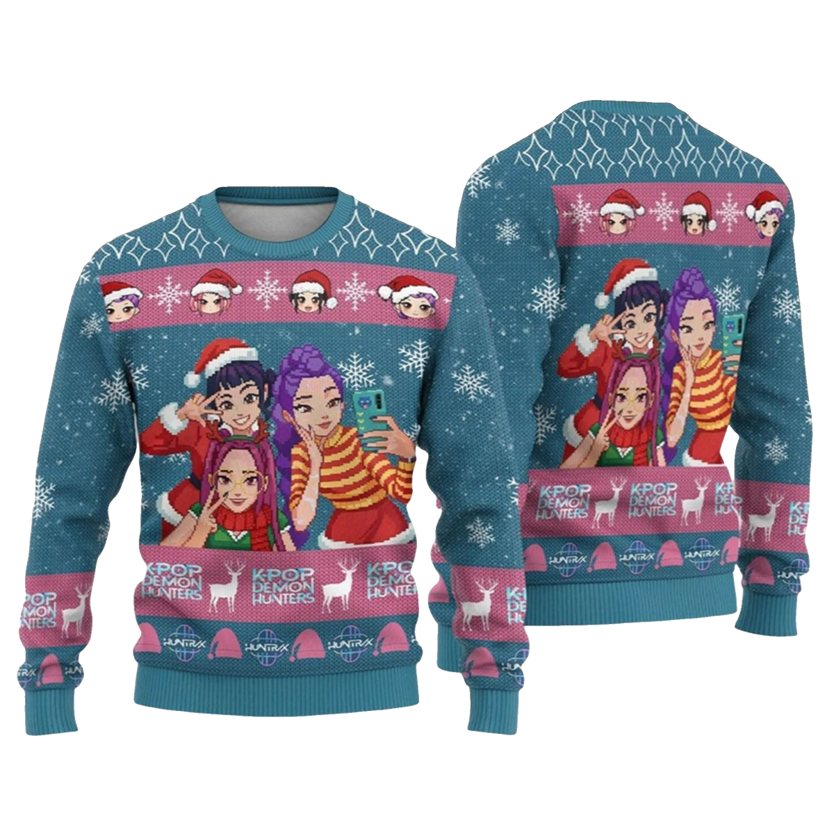 2026 Christmas Kpop Group Christmas Ugly Sweater - Moonbestprint