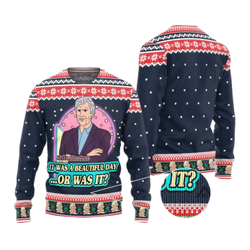 2026 Christmas Keith Morrison It Was A Beautiful Day Or Was It Ugly Christmas Sweater - Moonbestprint