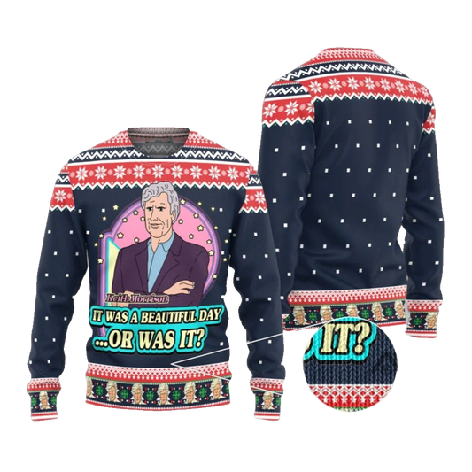 2026 Christmas Keith Morrison It Was A Beautiful Day Or Was It Ugly Christmas Sweater - Moonbestprint