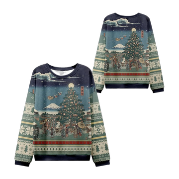2026 Christmas Japanese Traditions Ugly Sweater - Moonbestprint
