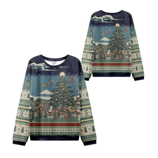 2026 Christmas Japanese Traditions Ugly Sweater - Moonbestprint