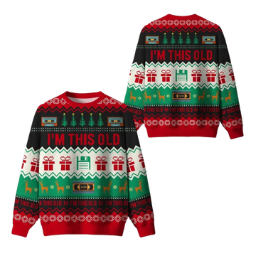 2026 Christmas Im This Old Ugly Sweater - Moonbestprint