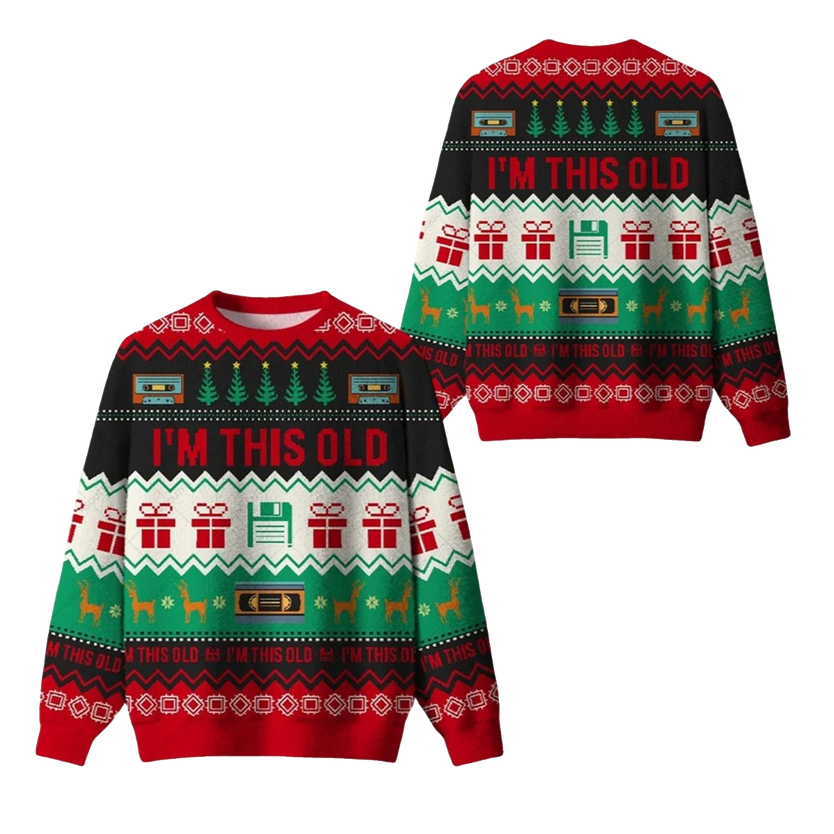 2026 Christmas Im This Old Ugly Sweater - Moonbestprint