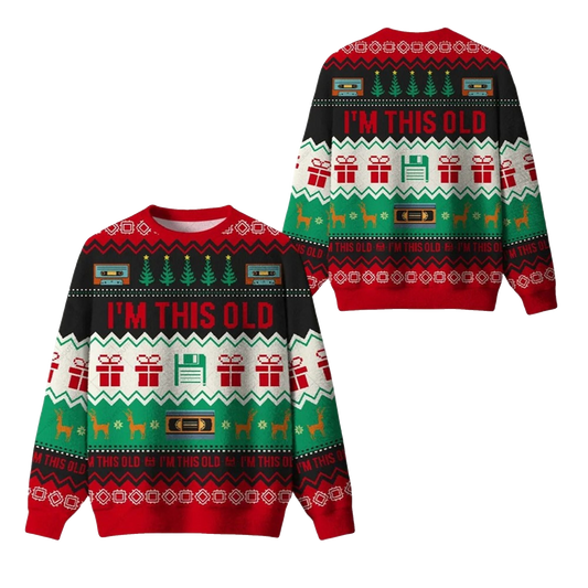 2026 Christmas Im This Old Ugly Sweater - Moonbestprint