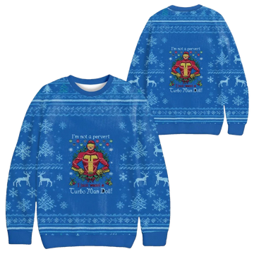 2026 Christmas Im Not a Pervert Ugly Sweater - Moonbestprint