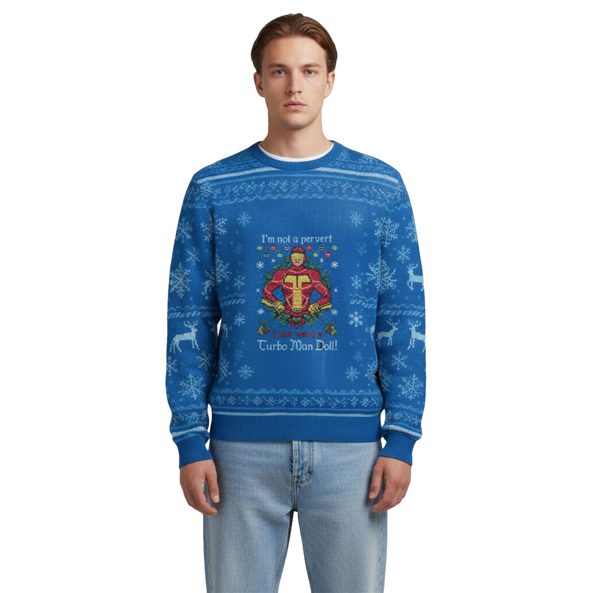 2026 Christmas Im Not a Pervert Ugly Sweater - Moonbestprint
