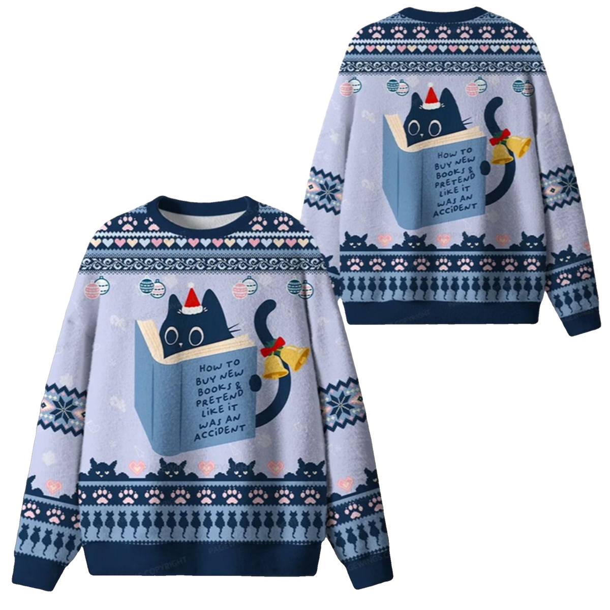 2026 Christmas How To Buy New Books Ugly Sweater - Moonbestprint