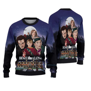 2026 Christmas Home Alone Christmas Ugly Sweater - Moonbestprint