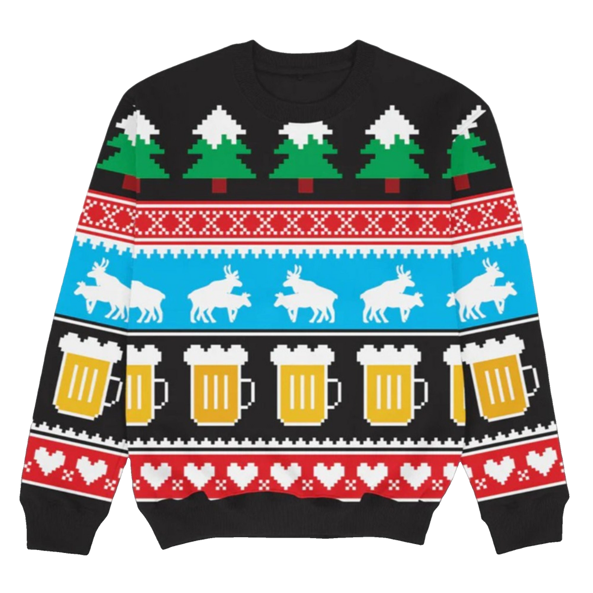 2026 Christmas Holiday Pattern Ugly Sweater - Moonbestprint