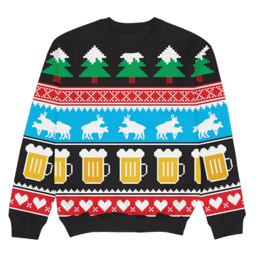 2026 Christmas Holiday Pattern Ugly Sweater - Moonbestprint