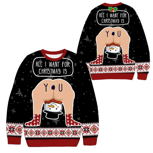 2026 Christmas Hilarious Situations Ugly Sweater - Moonbestprint