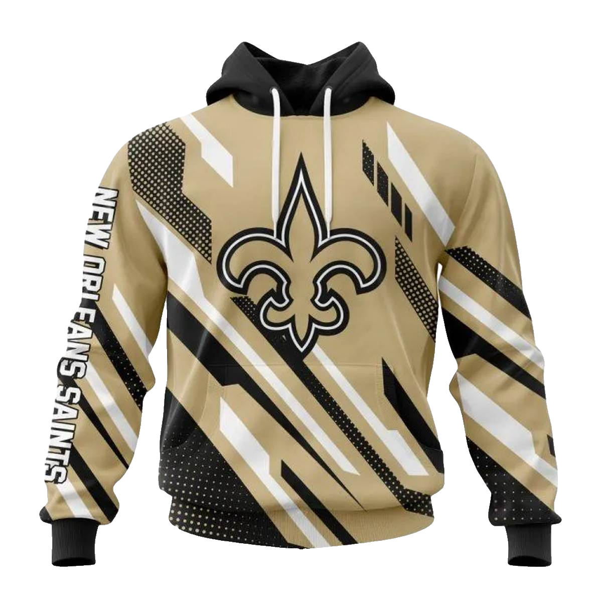 Personalized New Orleans Saints MotoCross Concept AOP Hoodie - Moonbestprint