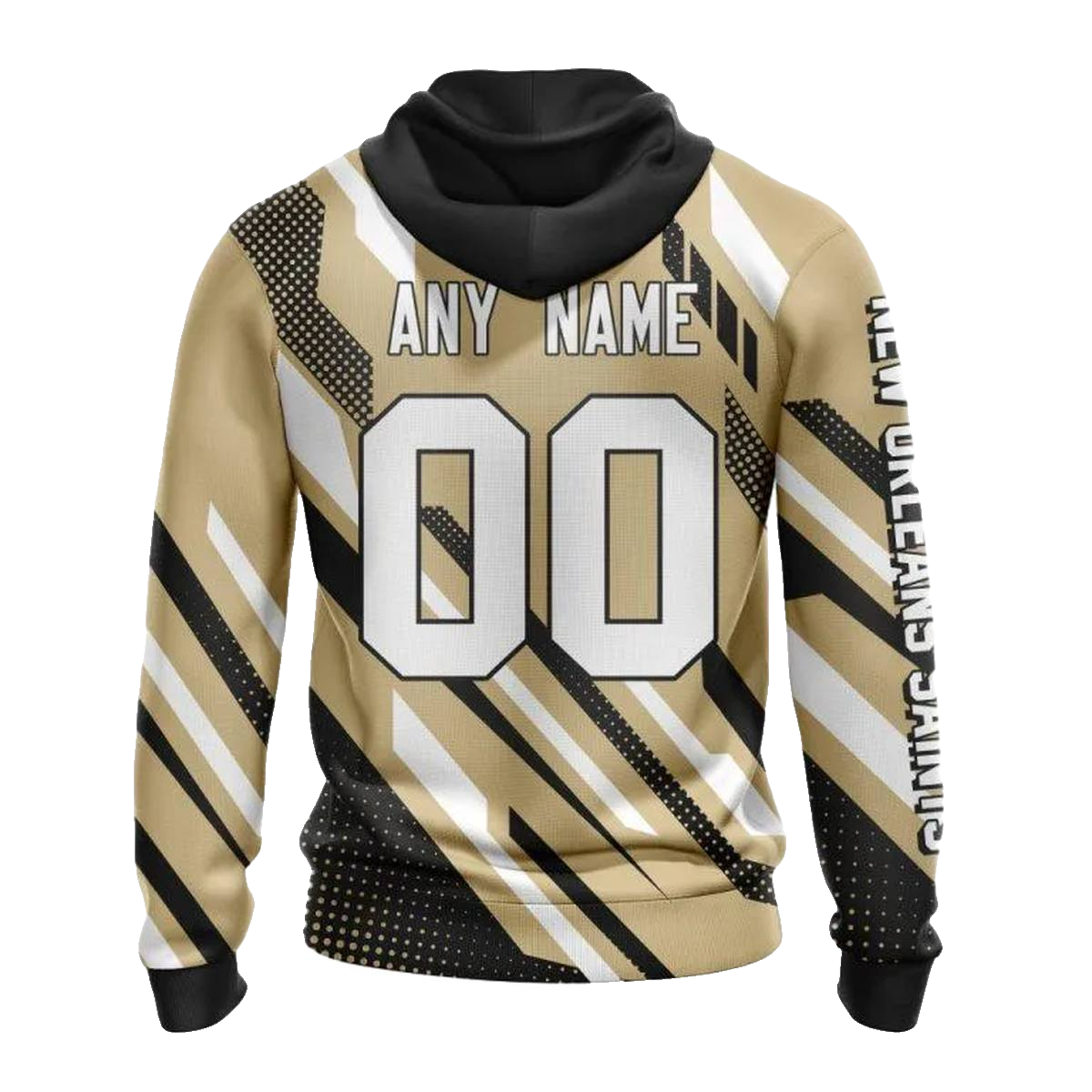 Personalized New Orleans Saints MotoCross Concept AOP Hoodie - Moonbestprint