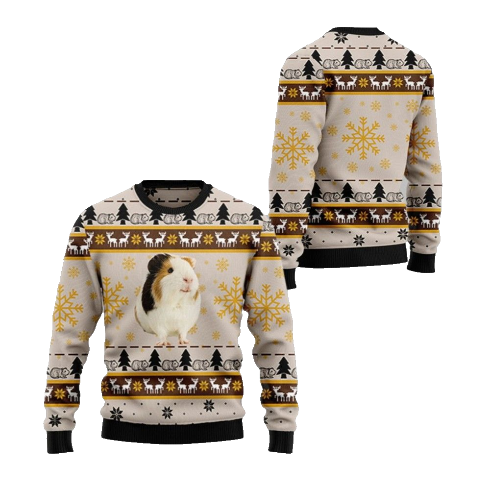 2026 Christmas Hedgehog Cute Ugly Christmas Sweater - Moonbestprint