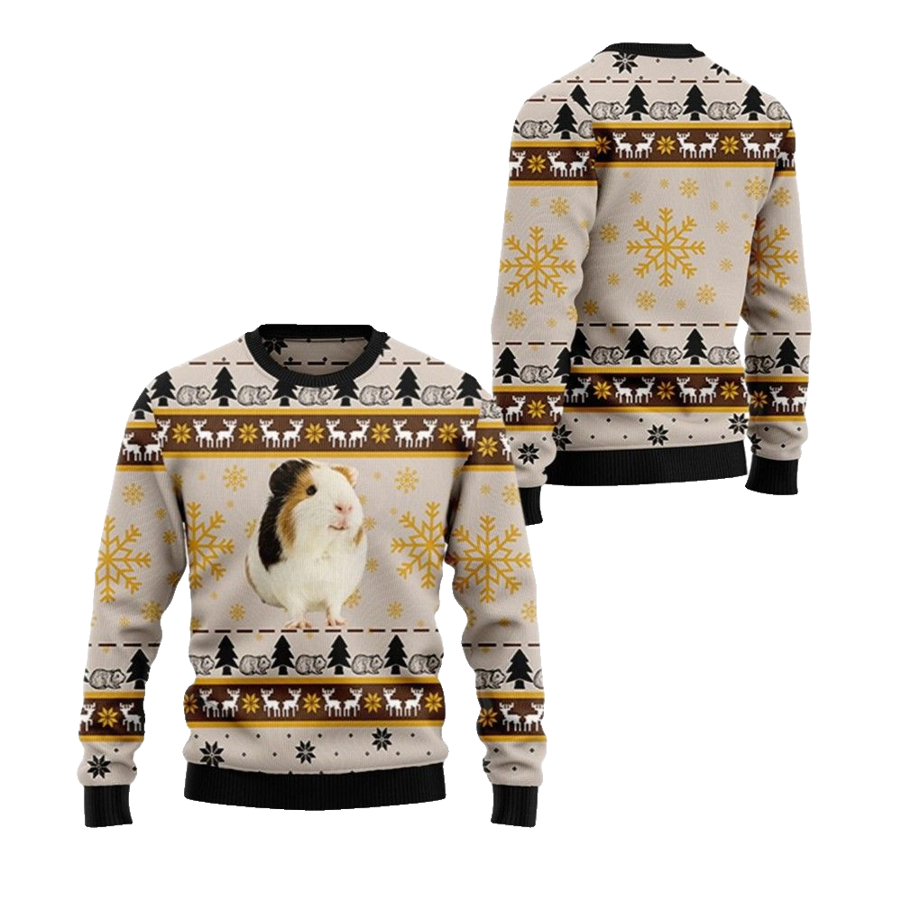 2026 Christmas Hedgehog Cute Ugly Christmas Sweater - Moonbestprint