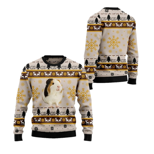2026 Christmas Hedgehog Cute Ugly Christmas Sweater - Moonbestprint