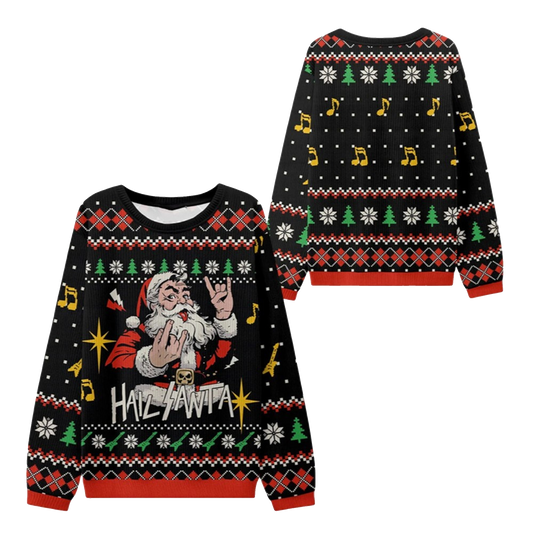 2026 Christmas Hail Santa Claus Ugly Sweater - Moonbestprint