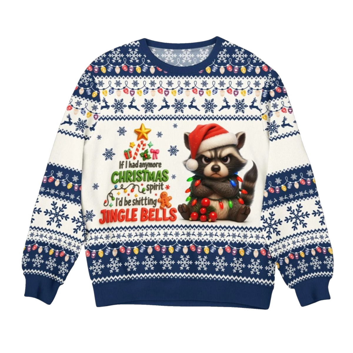2026 Christmas Grumpy Cats Ugly Sweater - Moonbestprint