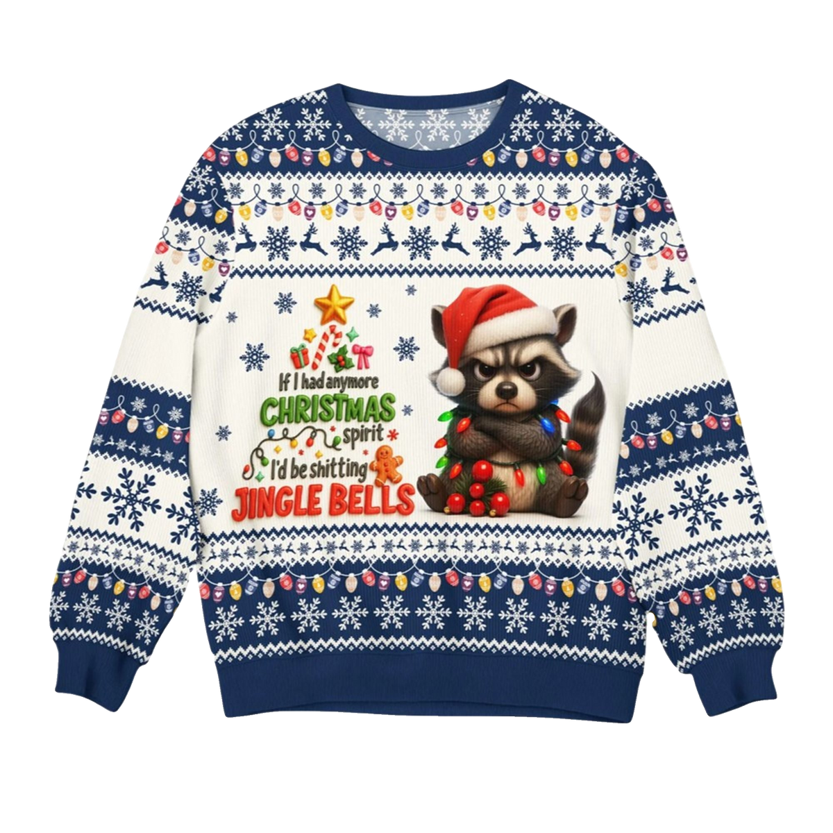 2026 Christmas Grumpy Cats Ugly Sweater - Moonbestprint