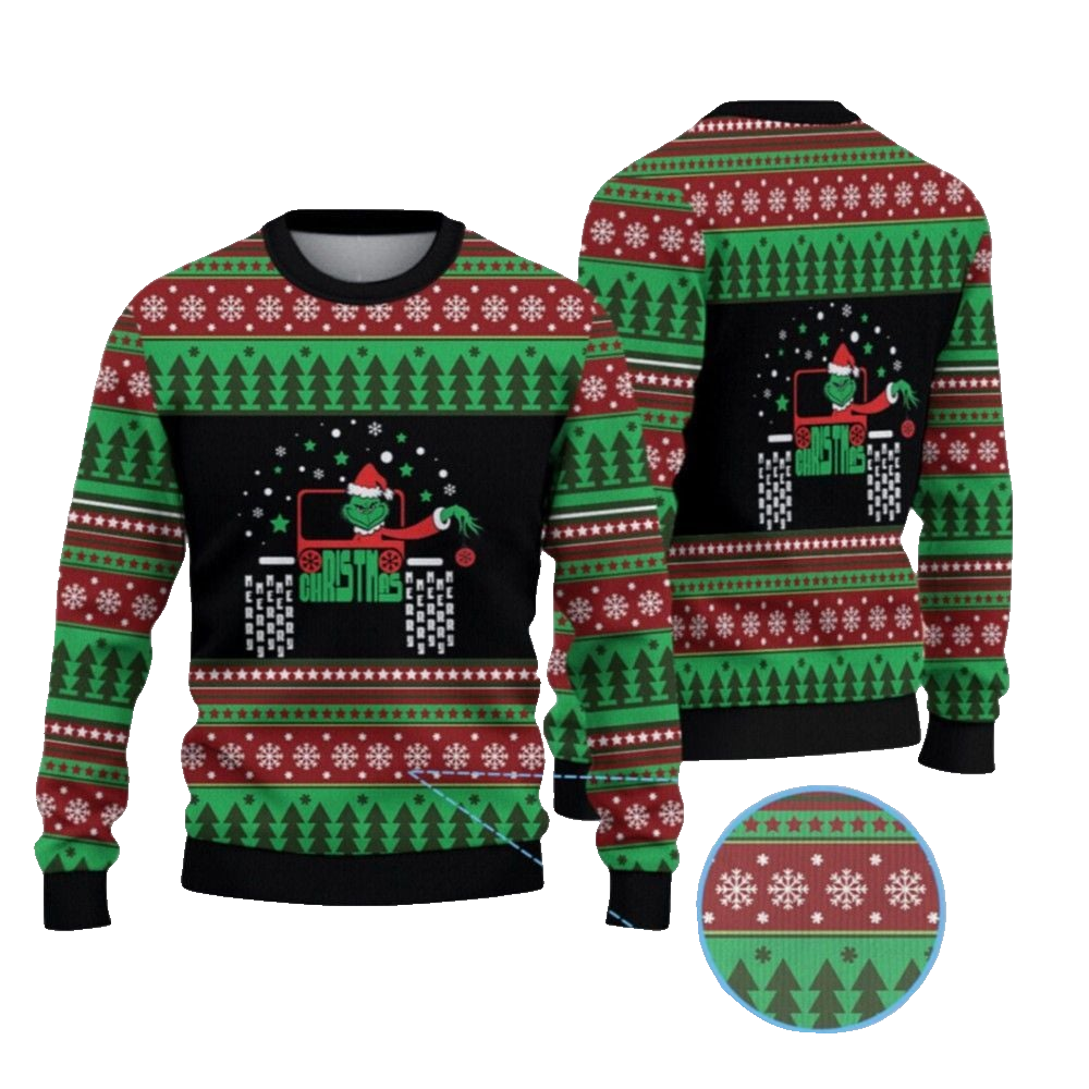 2026 Christmas Grnch Jp Christmas Ugly Sweater - Moonbestprint