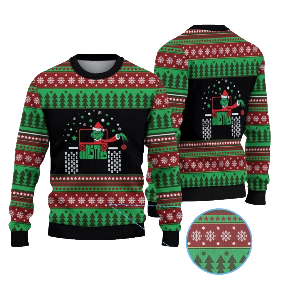 2026 Christmas Grnch Jp Christmas Ugly Sweater - Moonbestprint