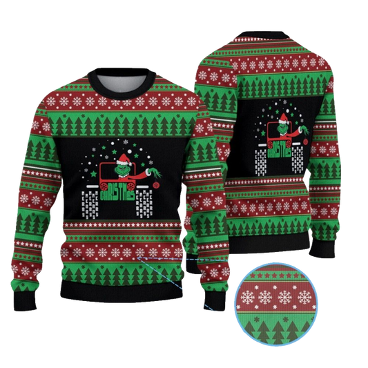 2026 Christmas Grnch Jp Christmas Ugly Sweater - Moonbestprint