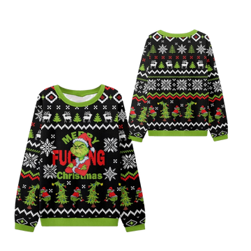 2026 Christmas Grnch Christmas Ugly Sweater - Moonbestprint
