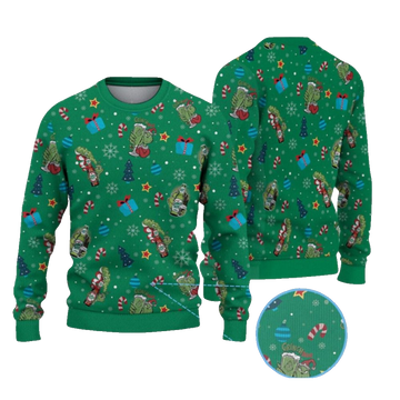 2026 Christmas Grnch Beer Christmas Ugly Sweater - Moonbestprint