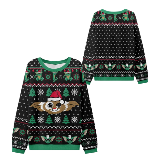 2026 Christmas Gremlins Gizmo Ugly Sweater - Moonbestprint