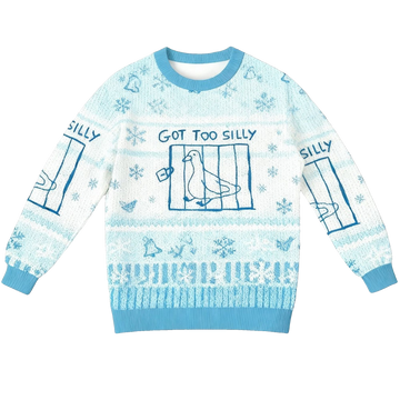 2026 Christmas Got Too Silly Meme Ugly Sweater - Moonbestprint