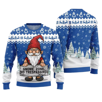 2026 Christmas Gnome Zone Ugly Christmas Sweater - Moonbestprint