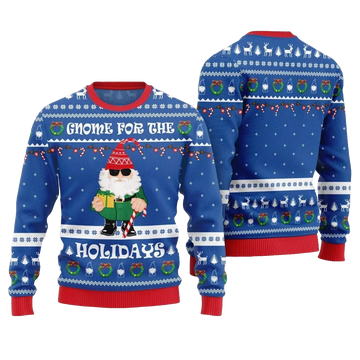 2026 Christmas Gnome For The Holidays Ugly Sweater - Moonbestprint