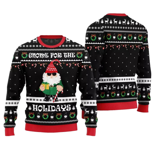 2026 Christmas Gnome For The Holidays Ugly Sweater - Moonbestprint