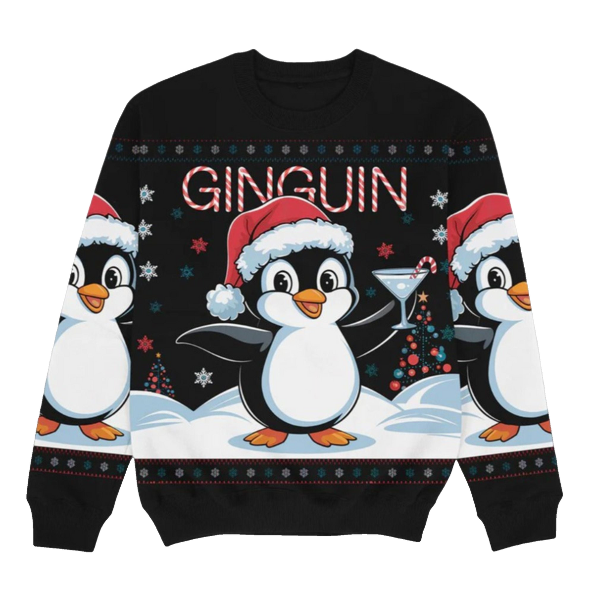 2026 Christmas GINGUIN Ugly Sweater - Moonbestprint