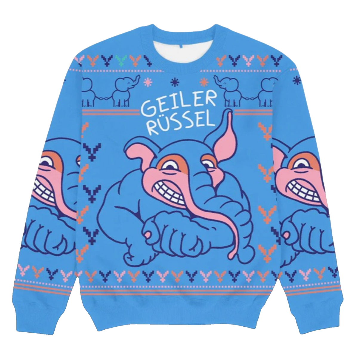 2026 Christmas Geiler Russel Ugly Sweater - Moonbestprint