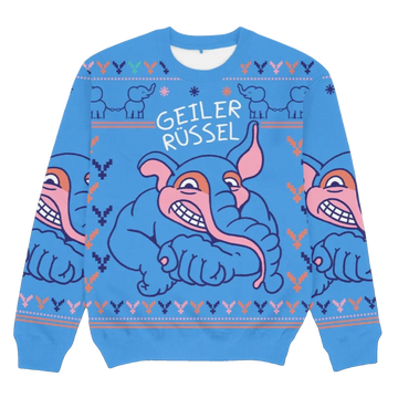 2026 Christmas Geiler Russel Ugly Sweater - Moonbestprint