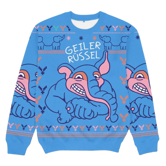 2026 Christmas Geiler Russel Ugly Sweater - Moonbestprint
