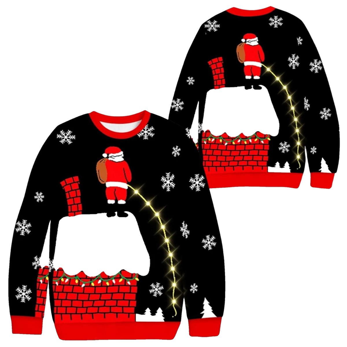 2026 Christmas Funny Santa Ugly Sweater - Moonbestprint