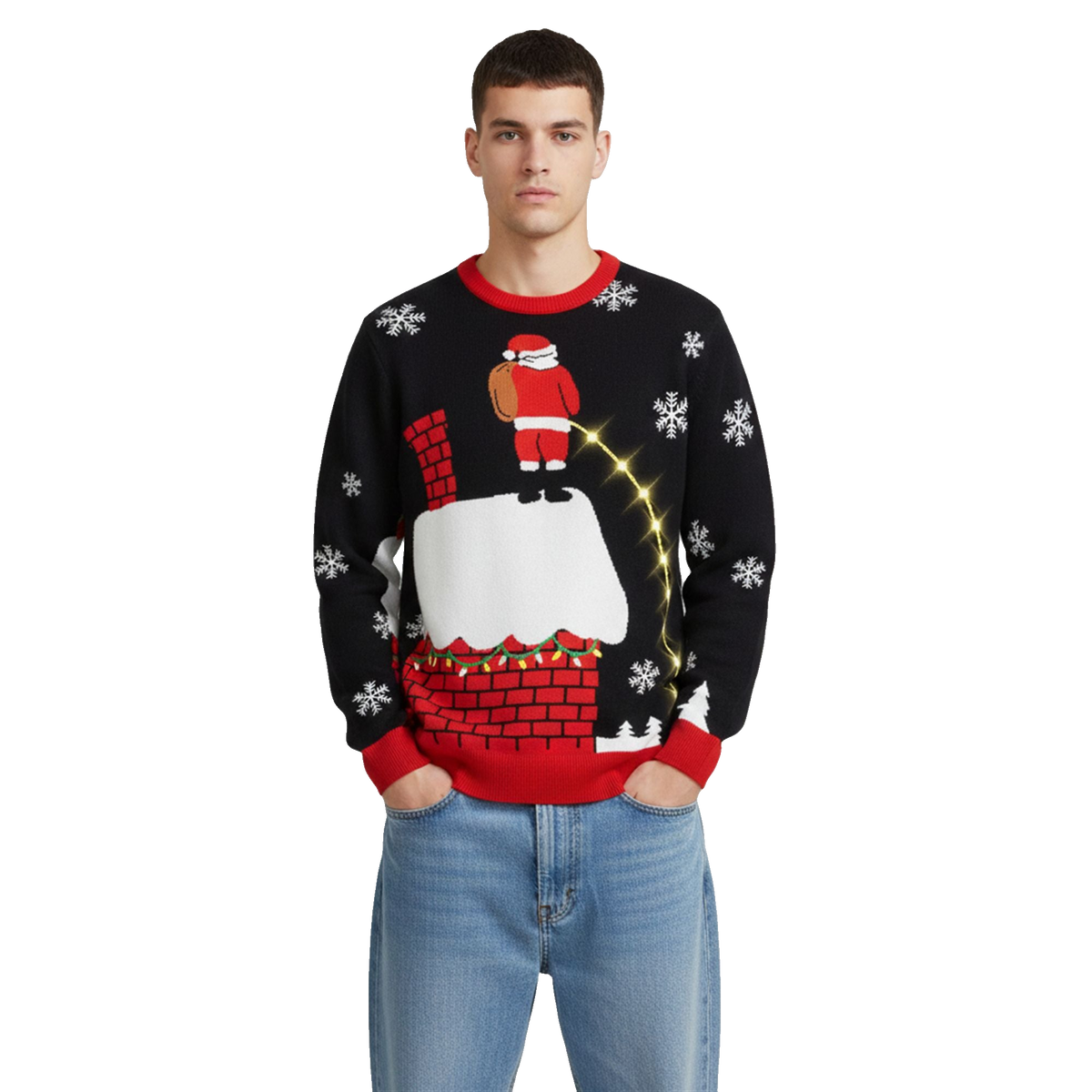 2026 Christmas Funny Santa Ugly Sweater - Moonbestprint