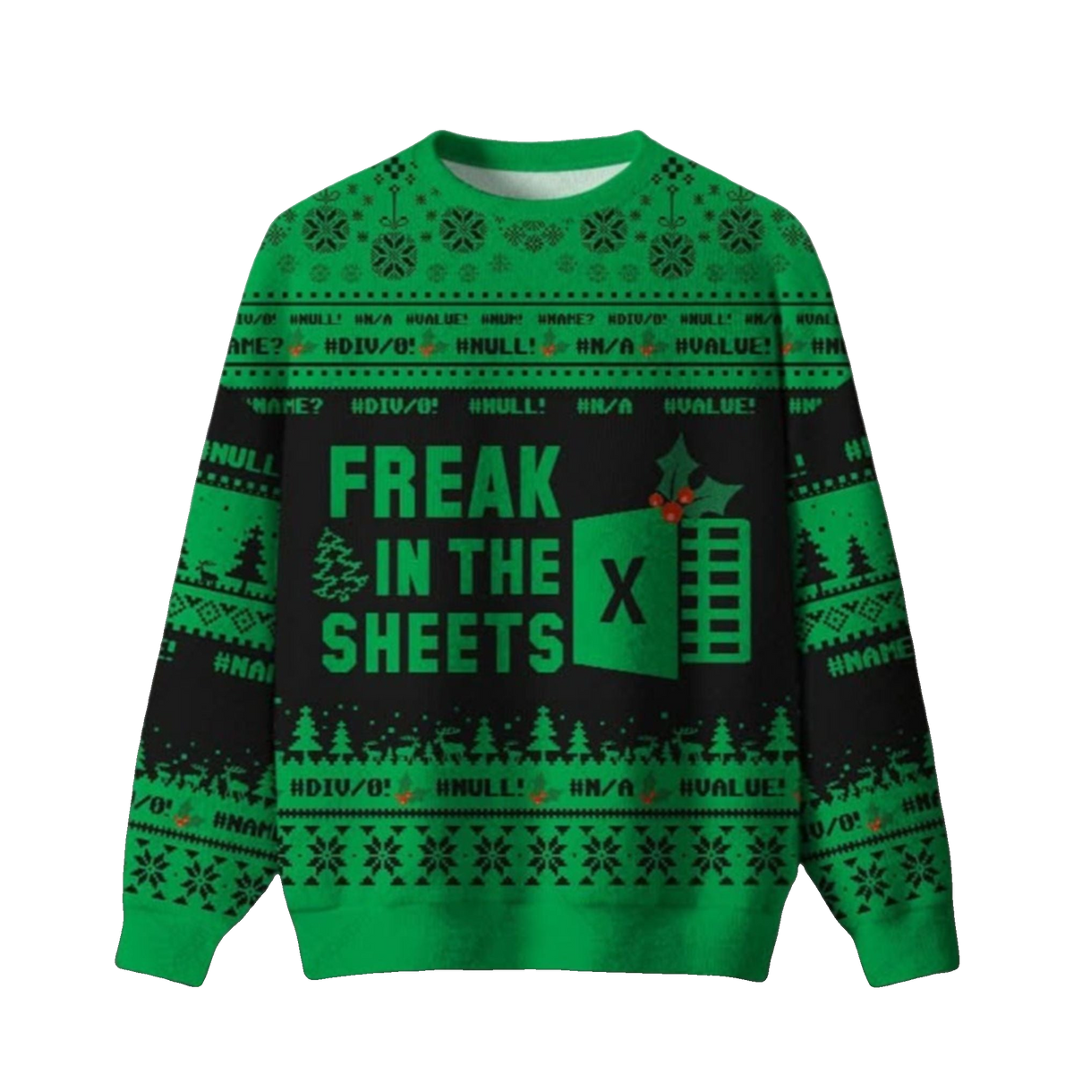 2026 Christmas Freak In The Sheets Ugly Sweater - Moonbestprint