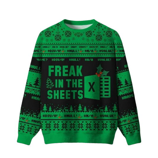 2026 Christmas Freak In The Sheets Ugly Sweater - Moonbestprint