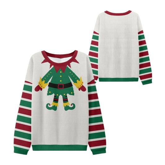 2026 Christmas Elf Costume Ugly Sweater - Moonbestprint