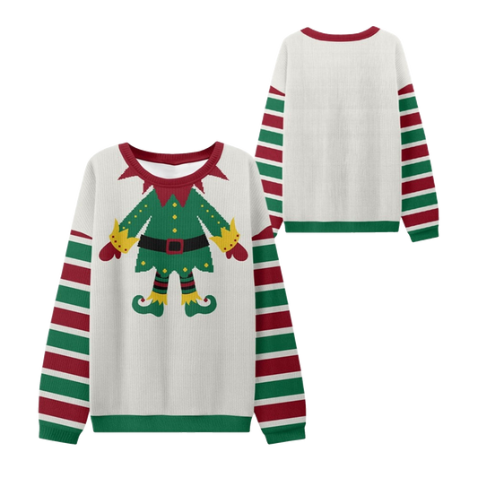 2026 Christmas Elf Costume Ugly Sweater - Moonbestprint