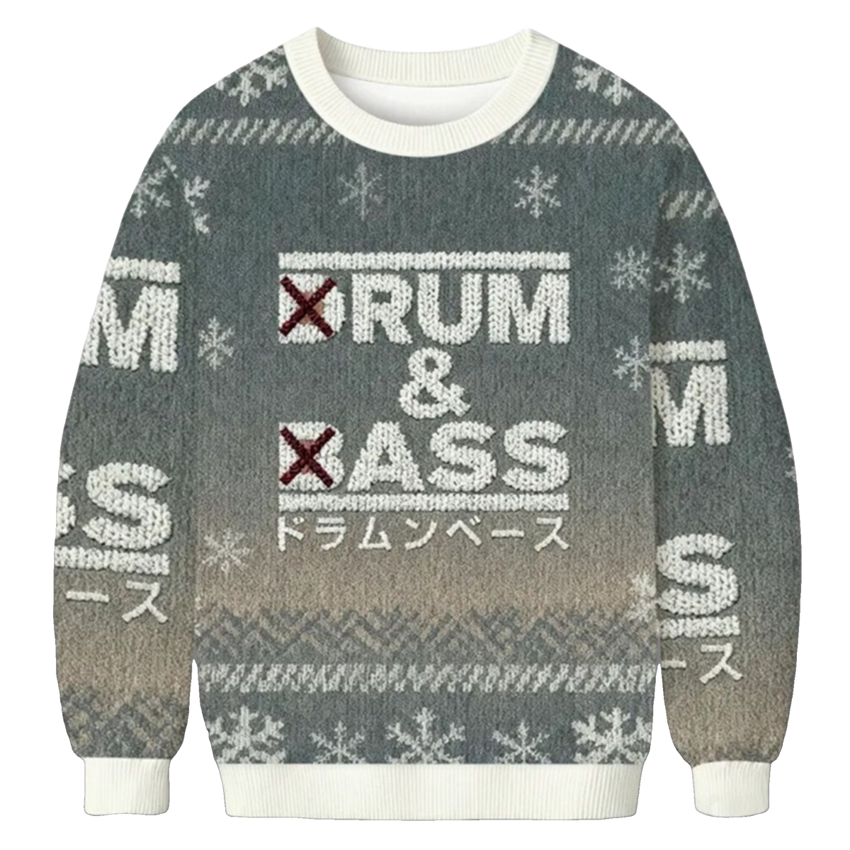 2026 Christmas Drum and Bass Ugly Sweater - Moonbestprint
