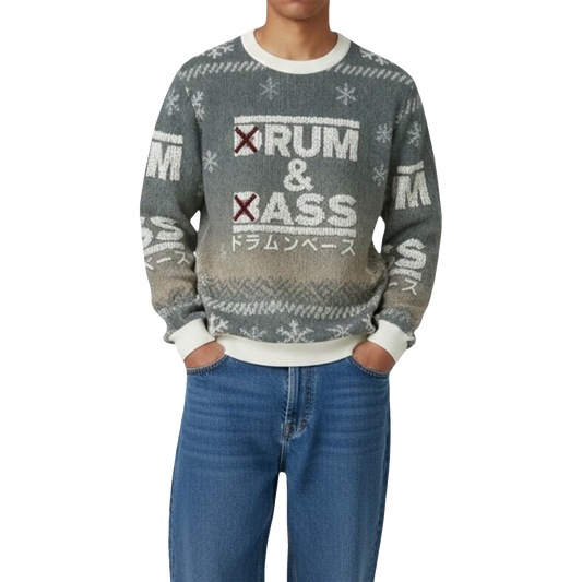 2026 Christmas Drum and Bass Ugly Sweater - Moonbestprint